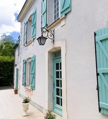 別荘 La Charmille - Grande Maison Bourgeoise, 35 Kms Du Futuroscope La Puye