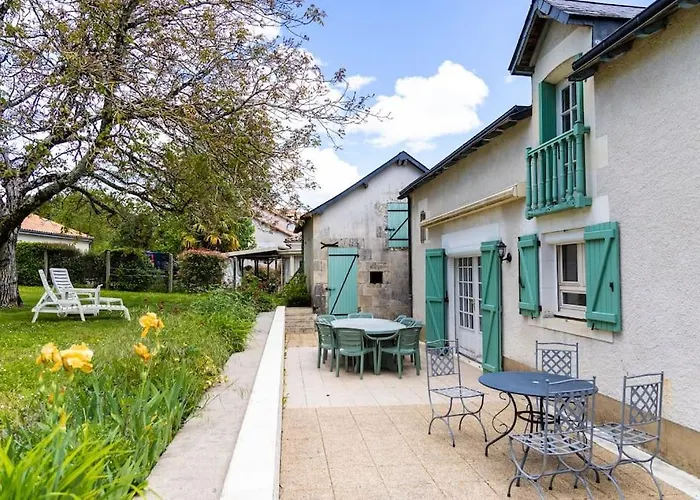 別荘 La Charmille - Grande Maison Bourgeoise, 35 Kms Du Futuroscope